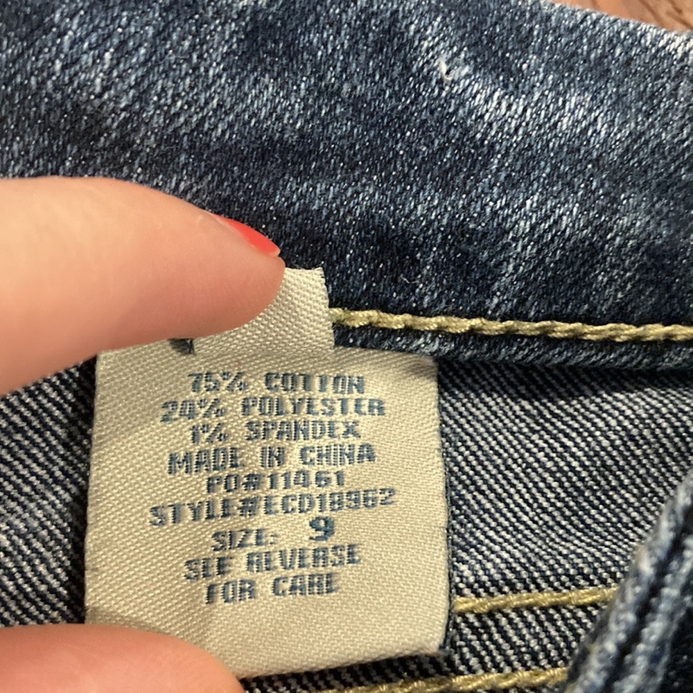 ❌SOLD on VINTED❌ - Paris Blues Juniors Jeans Shorts Size 9 - Picture 11 of 13